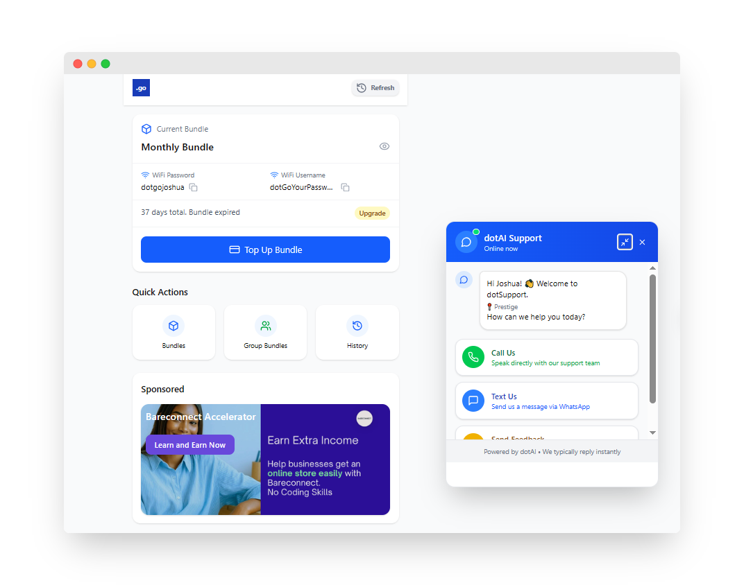 Dashboard Preview